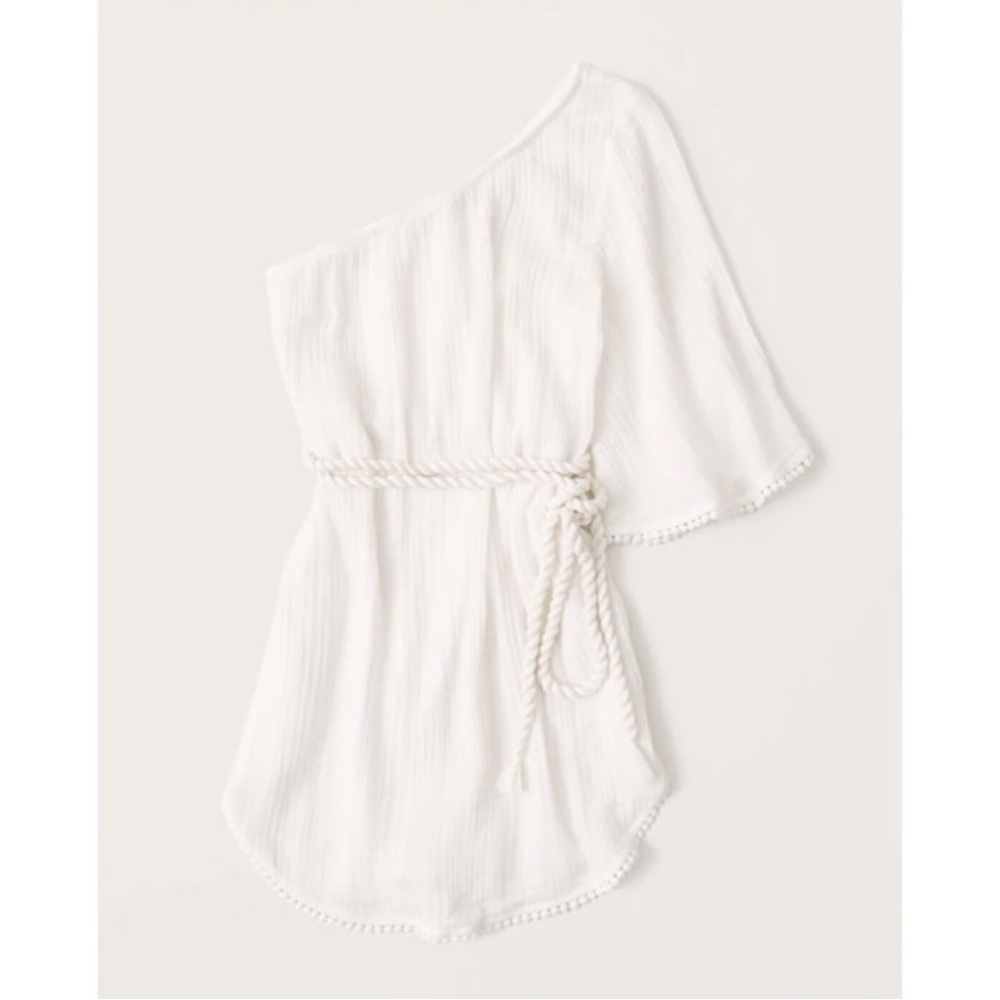 Abercrombie & Fitch One Shoulder Coverup